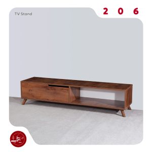 میز تلویزیون ام دی اف-کد 206 ماهک چوب